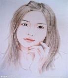 铅笔素描美女头像动漫？qq头像女生动漫铅笔简单
